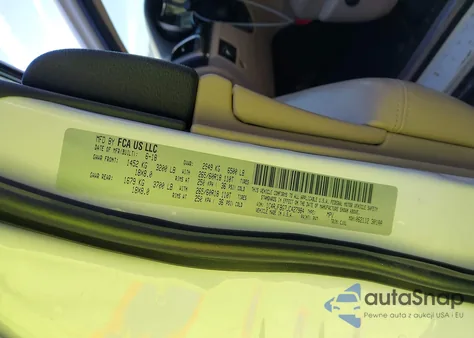 2018 Jeep Grand Cherokee Limited 4X4 из США, поврежденный, VIN 1C4RJFBG7JC427984